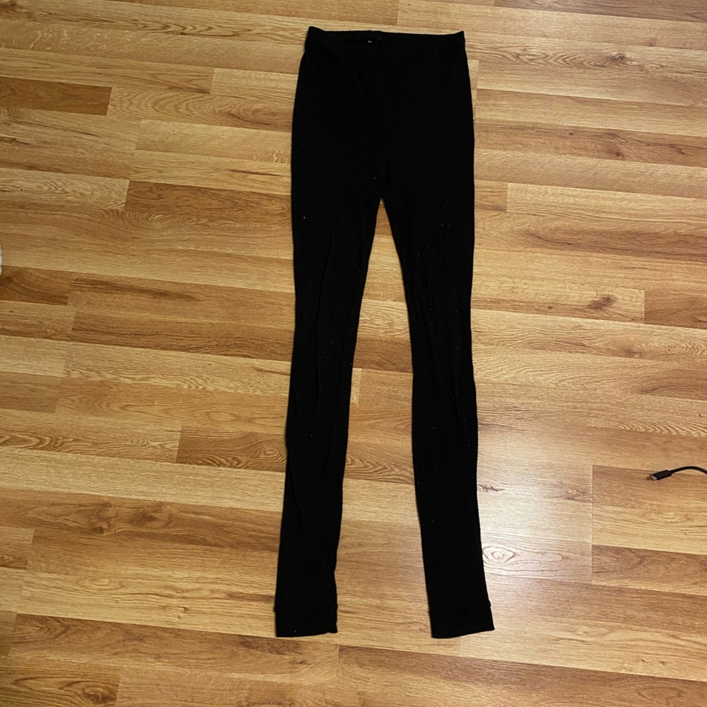 Black thermal leggings